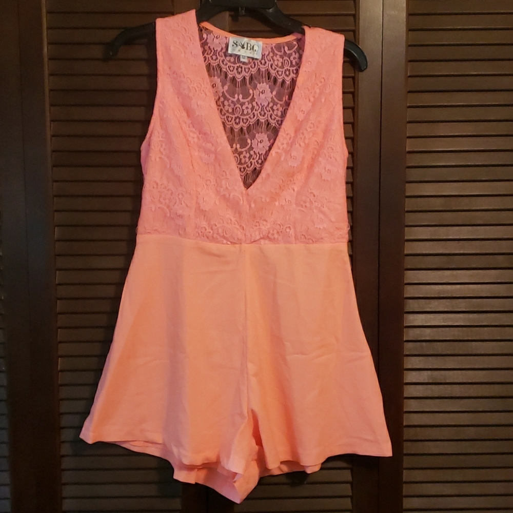 One piece romper short